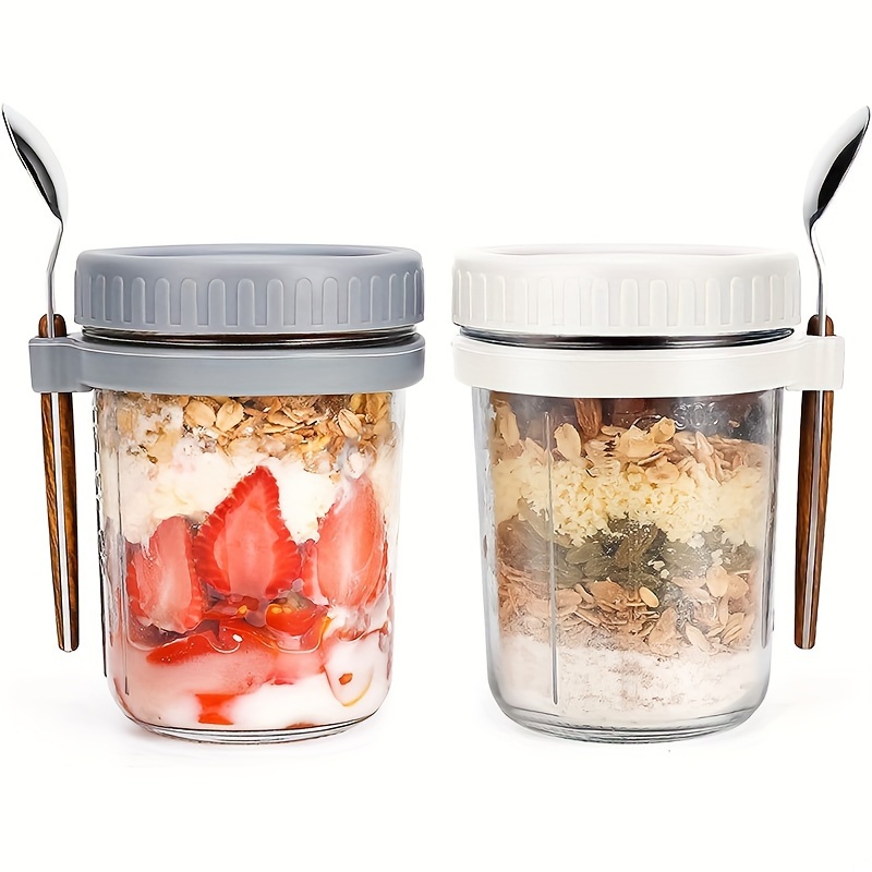 Food Storage Bowls - 1 szt./2 szt. Szklany kubek na