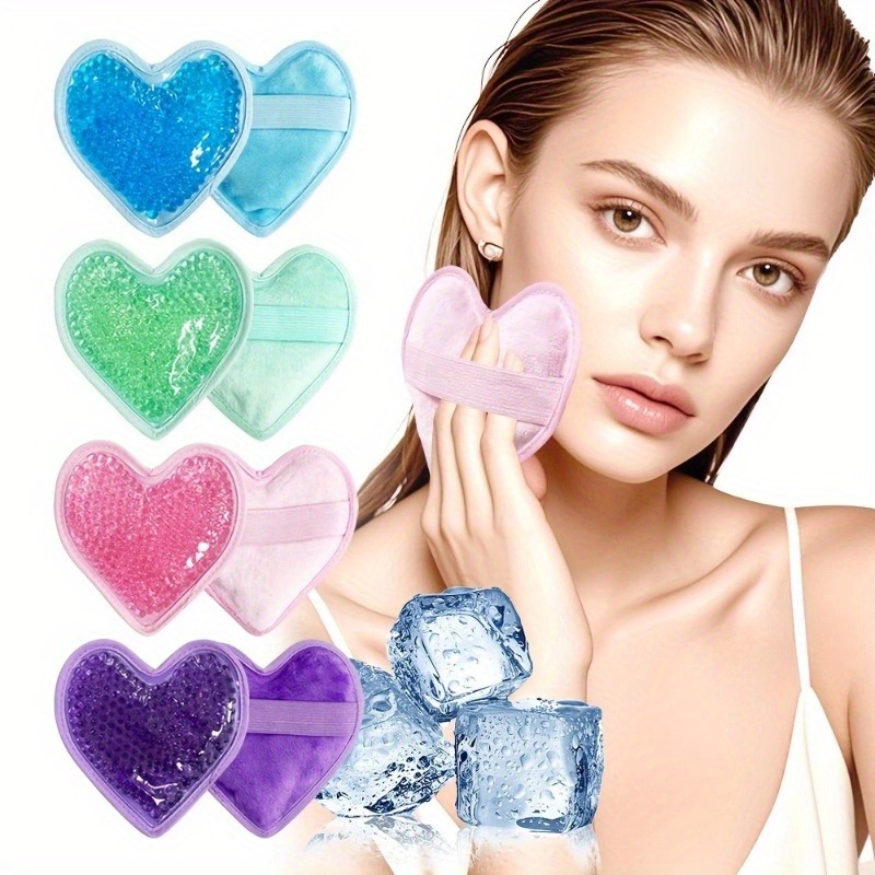 Cold Pack Ice Gel - Opaska lodowa w kształcie serca do