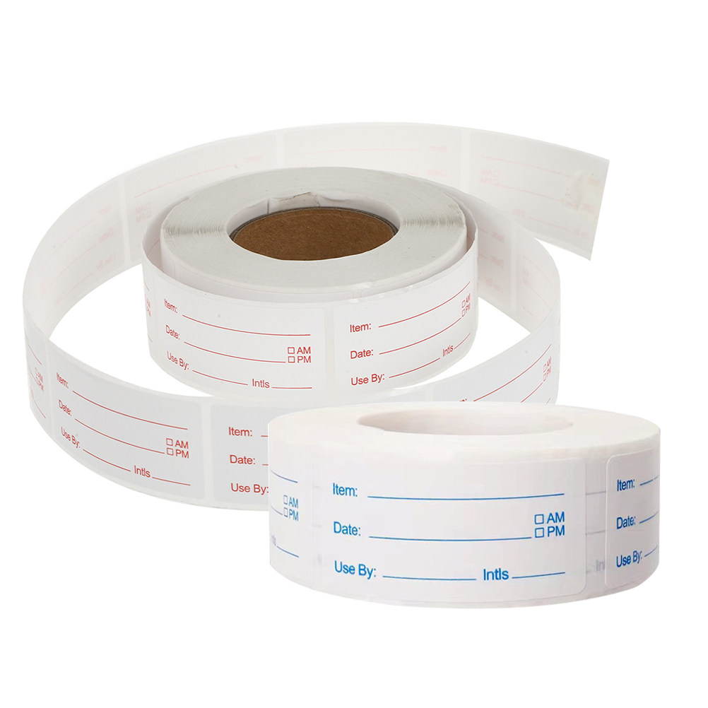 Food Storage Jar Labels - 2 rolki etykiet do przechowywania żywności,