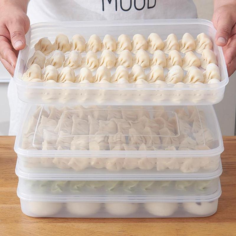 Food Storage Bins - Przezroczysty pojemnik do przechowywania w kuchni,