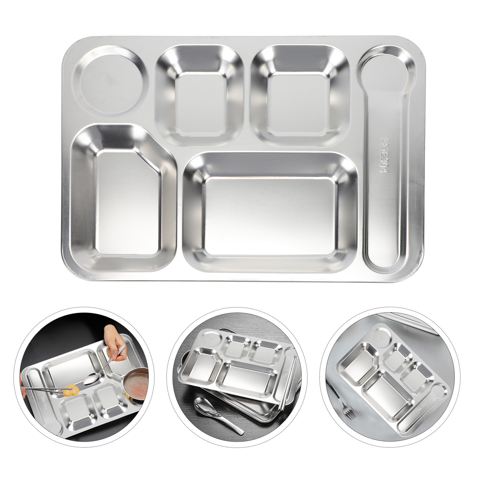 Food Storage Meal Prep - 1 szt. Taca na lunch ze