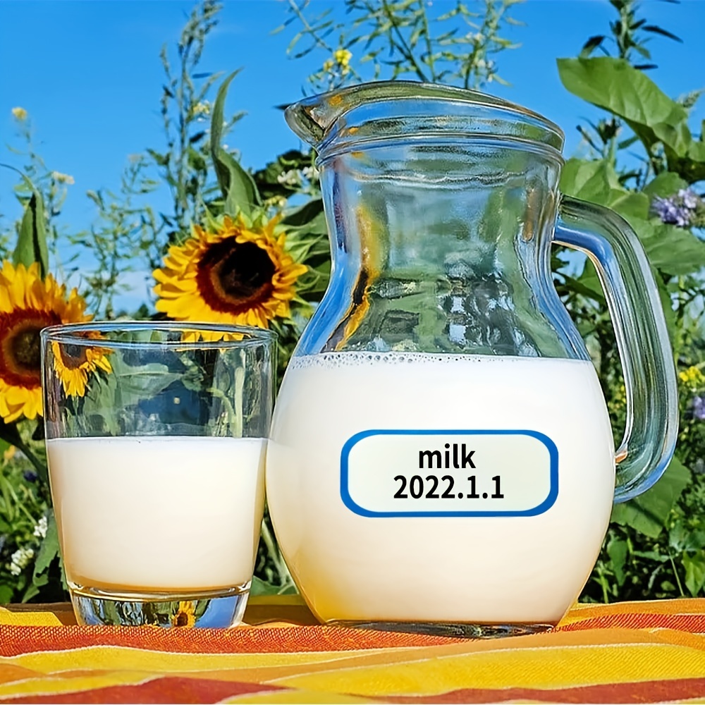 Food Storage Jar Labels - Samoprzylepne etykiety kuchenne, organizacja pojemników na