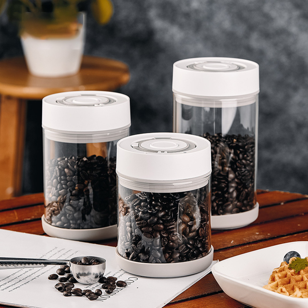Food Storage Meal Prep - Słoik na kawę ze szkła odpornego
