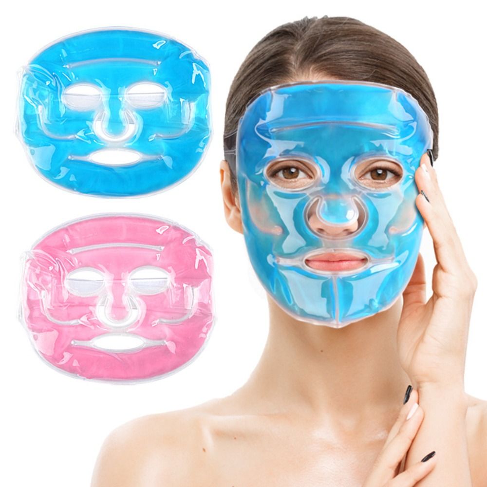 Cold Pack Ice Gel - Żelowe Kuleczki Maska na Twarz i