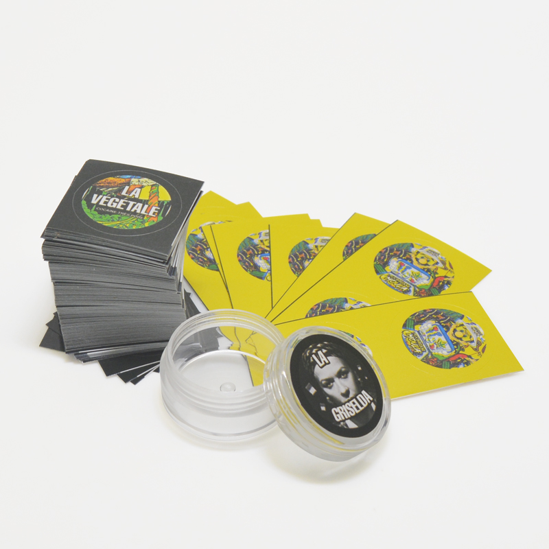 Food Storage Jar Labels - 100 sztuk 3g/5g puste słoiki wielokrotnego