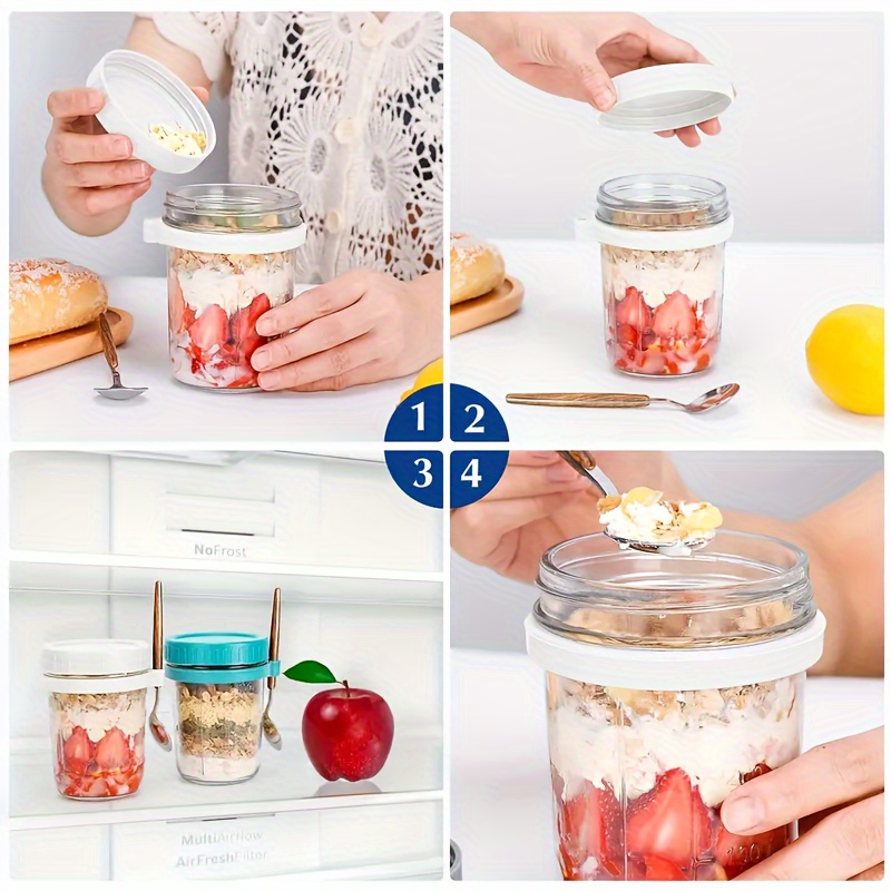1 szt./2 szt. Szklany kubek na – Food Storage Bowls recenzja i cena