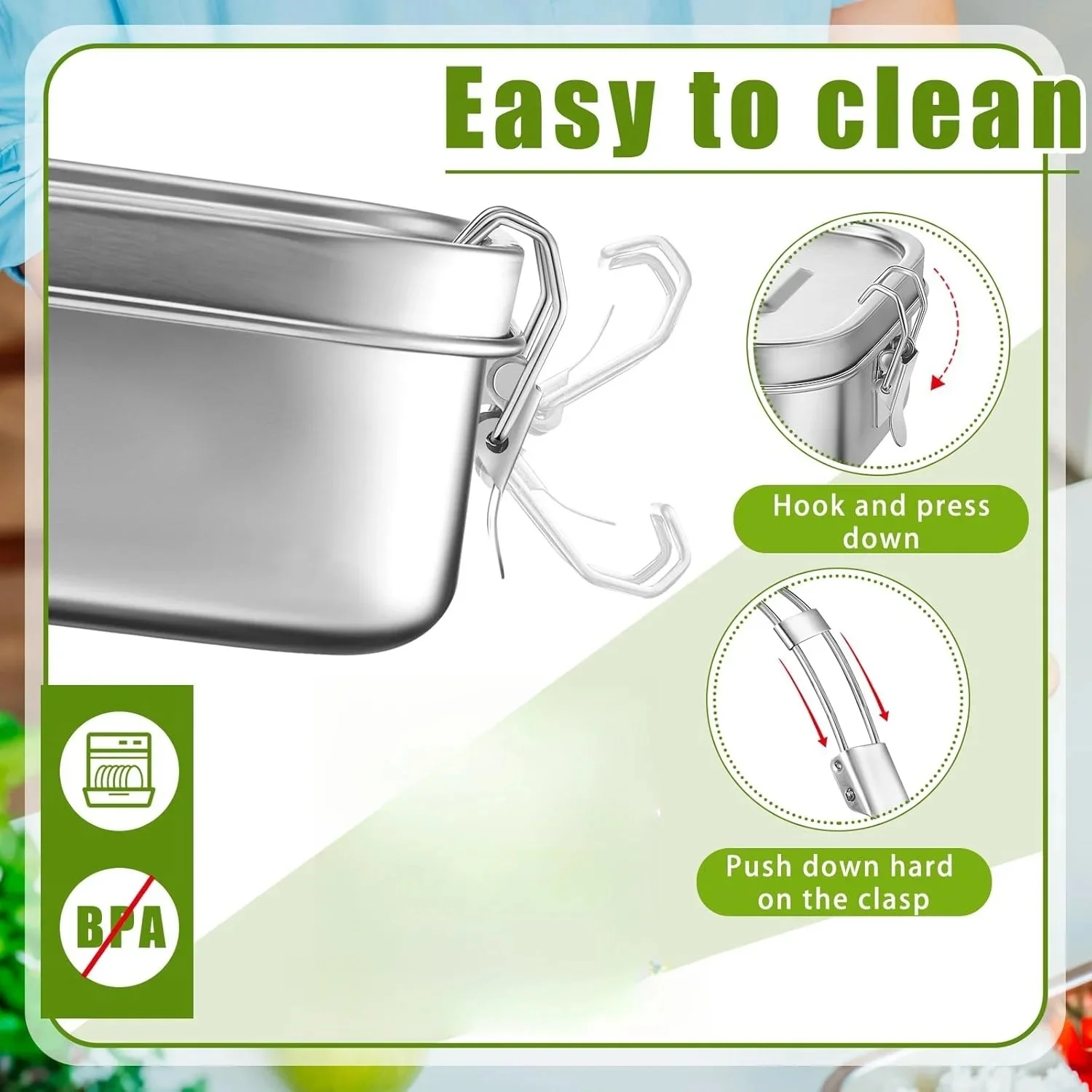 Pudełko na lunch ze stali nier – Food Storage Meal Prep recenzja i cena