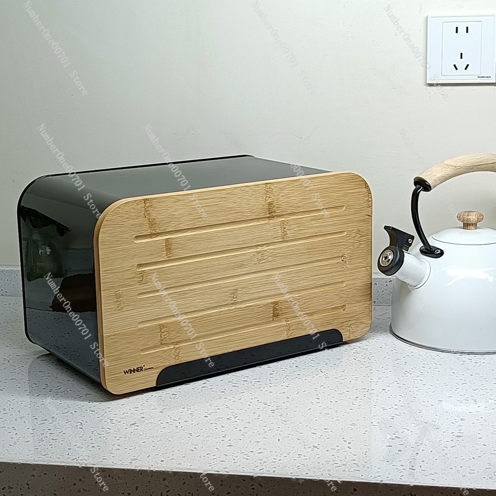 Pojemnik na chleb z bambusową  – Food Storage Bins recenzja i cena