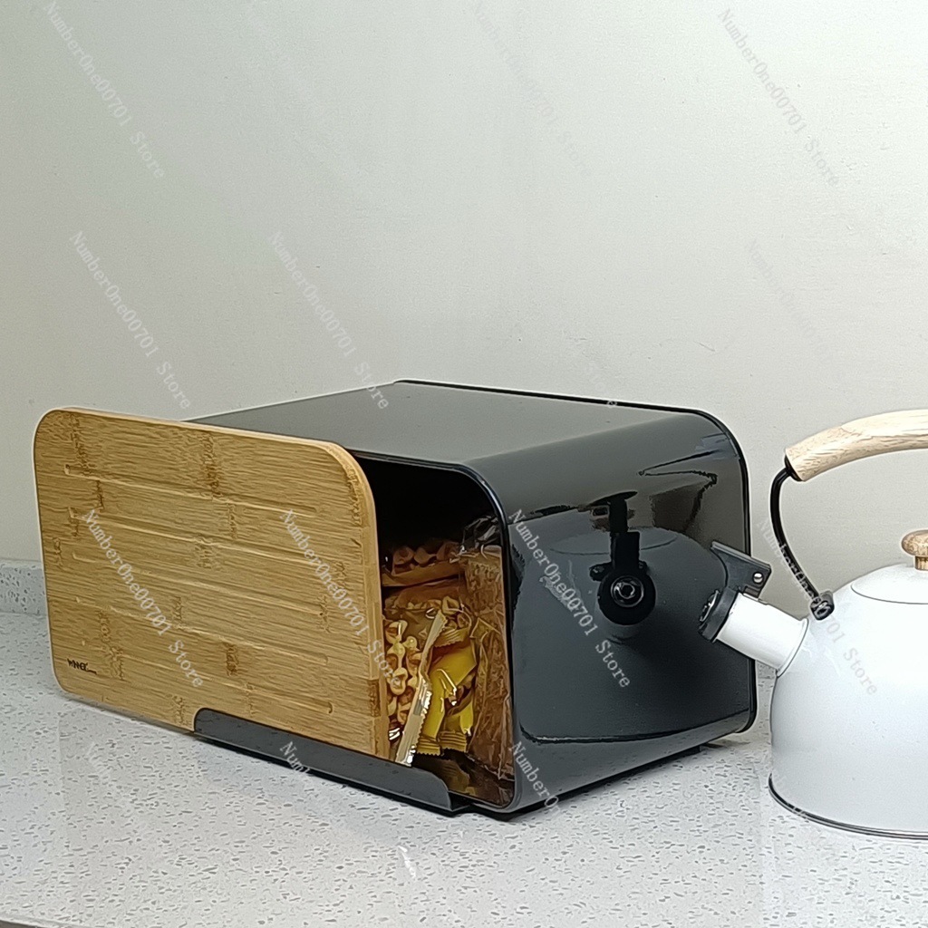 Pojemnik na chleb z bambusową  – Food Storage Bins recenzja i cena