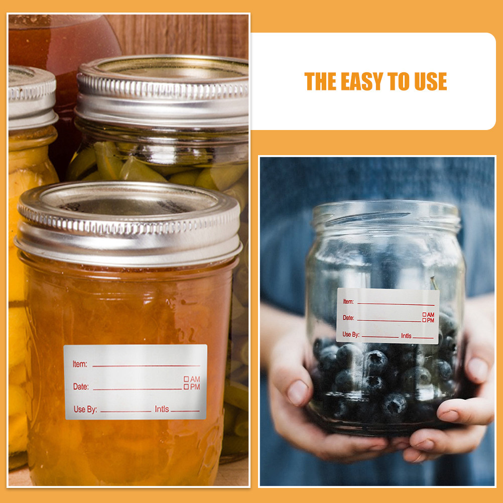 2 rolki etykiet do przechowywa – Food Storage Jar Labels recenzja i cena