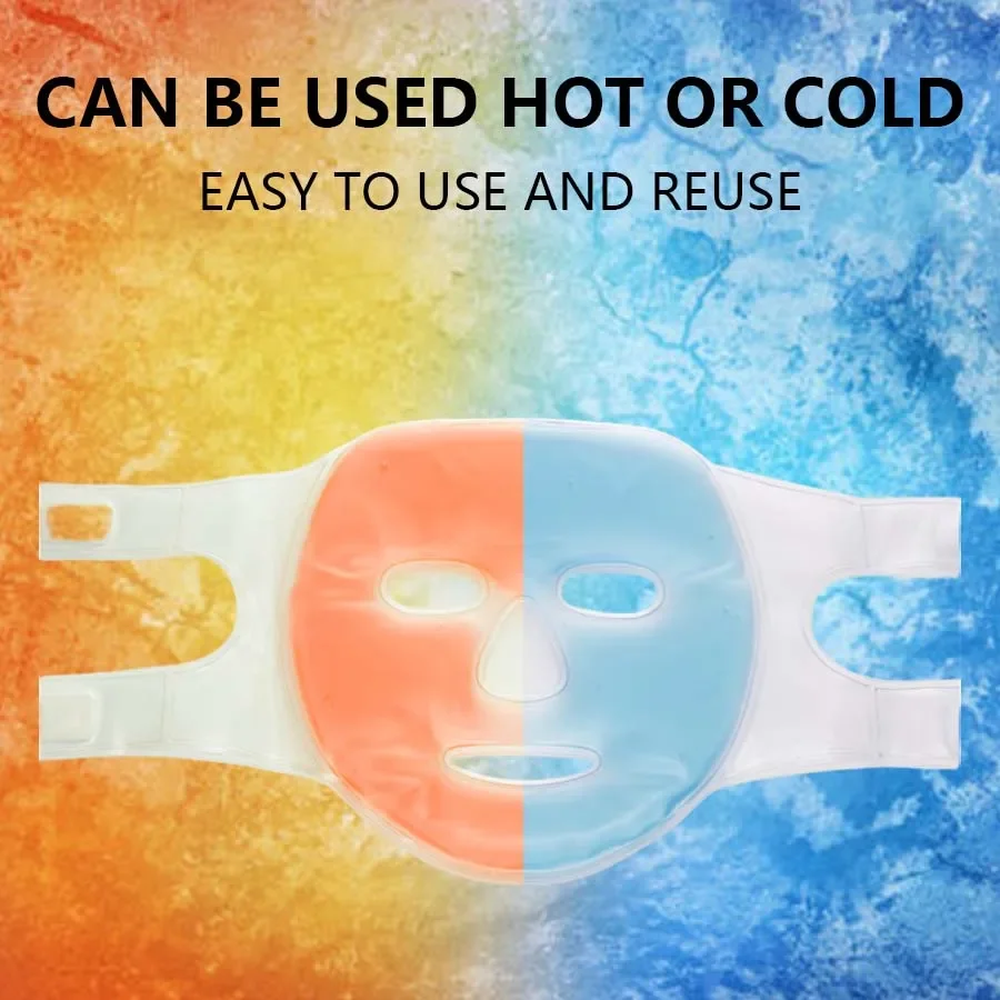 Zimna maska na twarz i maska p – Cold Pack Ice Gel recenzja i cena