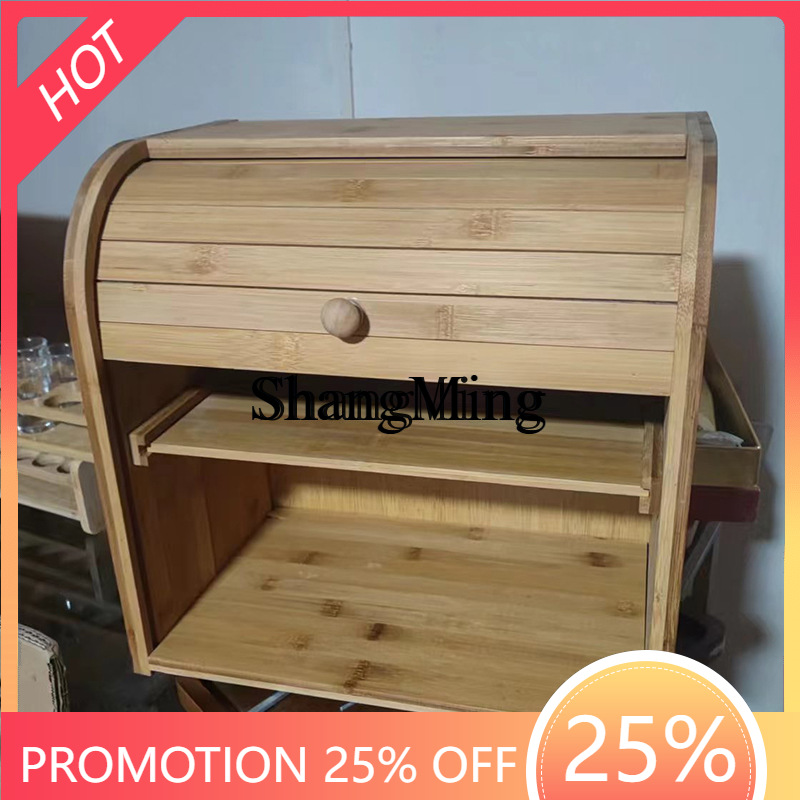 Pojemnik na chleb z bambusa SM – Food Storage Rack For Kitchen recenzja i cena
