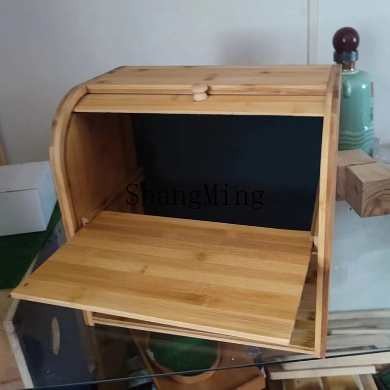 Pojemnik na chleb z bambusa SM – Food Storage Rack For Kitchen recenzja i cena