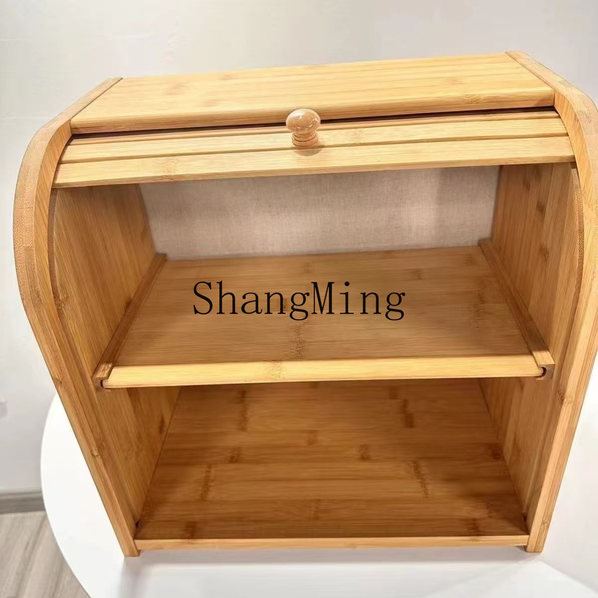 Pojemnik na chleb z bambusa SM – Food Storage Rack For Kitchen recenzja i cena