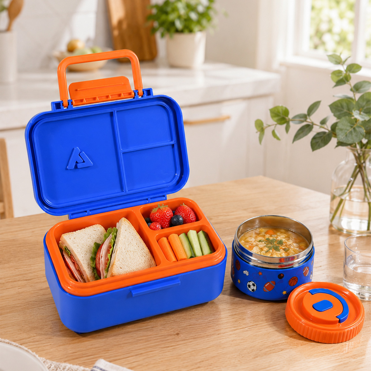 Pudełko na lunch Bento z izolo – Food Storage Meal Prep recenzja i cena