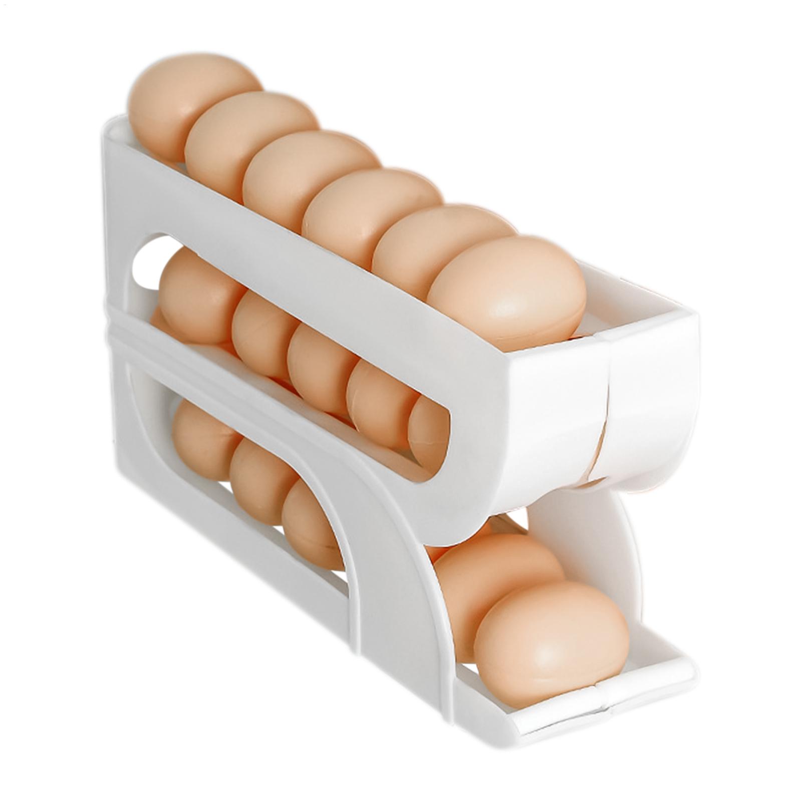 Automatyczny podajnik do jajek – Food Storage Rack For Kitchen recenzja i cena