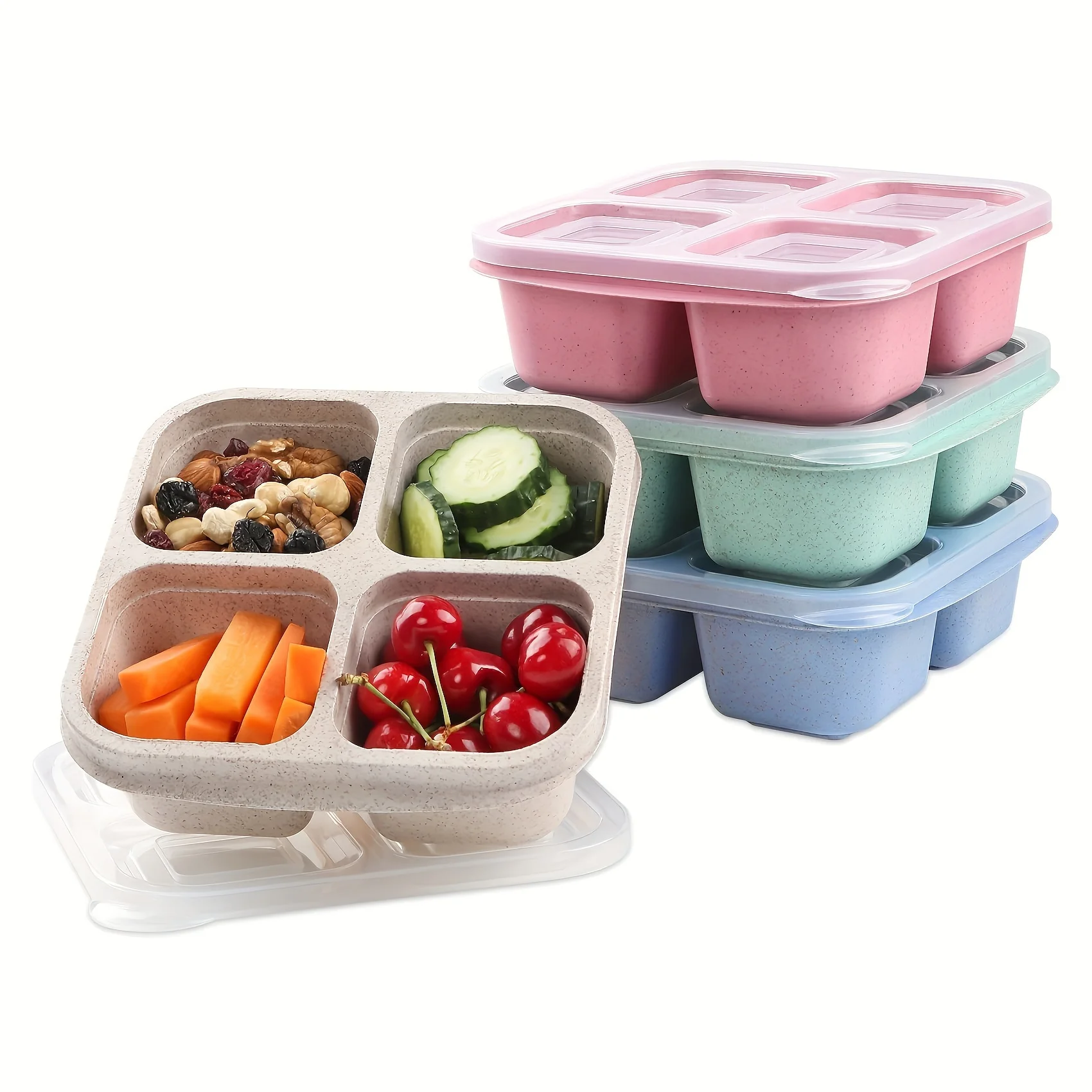 Pojemnik na przekąski z cztere – Food Storage Meal Prep recenzja i cena