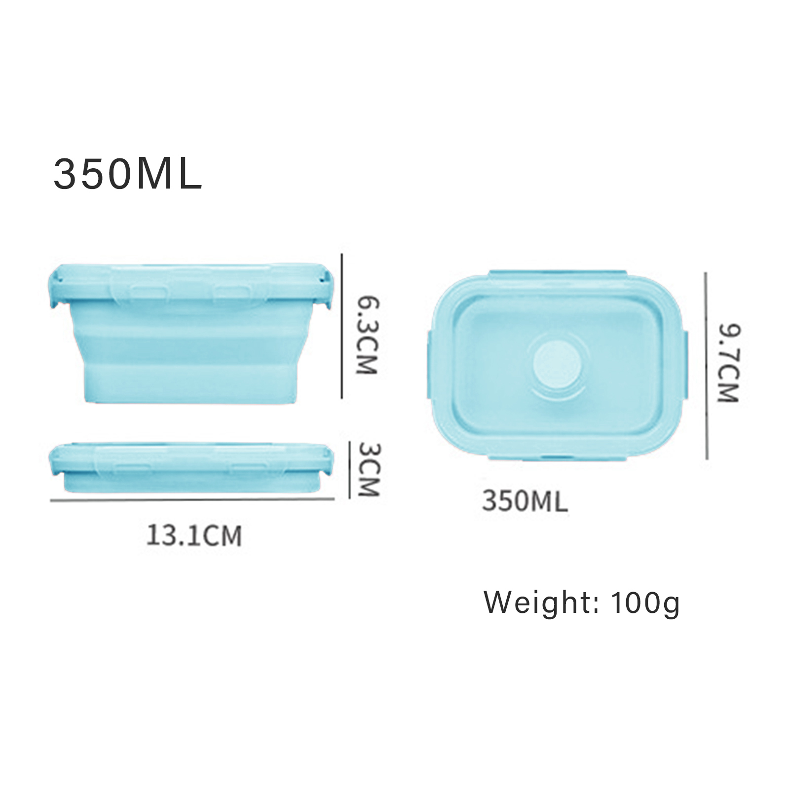 Silikonowy pojemnik na lunch,  – Food Storage Bowls recenzja i cena