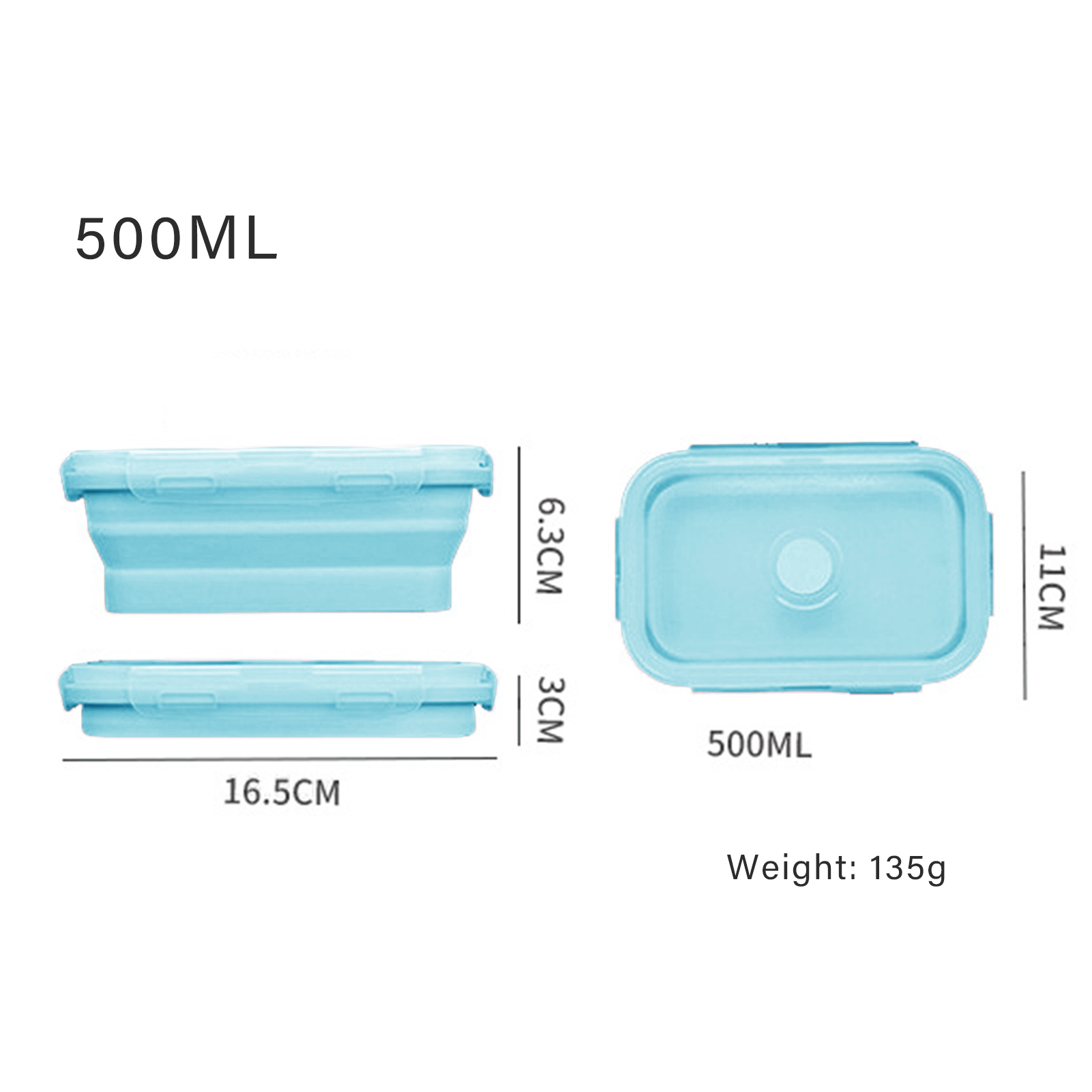 Silikonowy pojemnik na lunch,  – Food Storage Bowls recenzja i cena