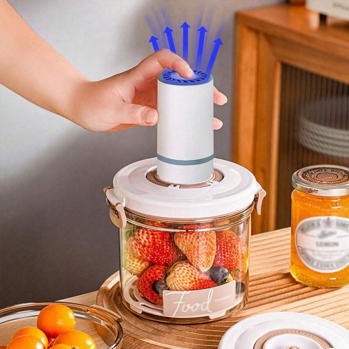 1 Pojemnik kuchenny do próżnio – Food Storage Vacuum recenzja i cena