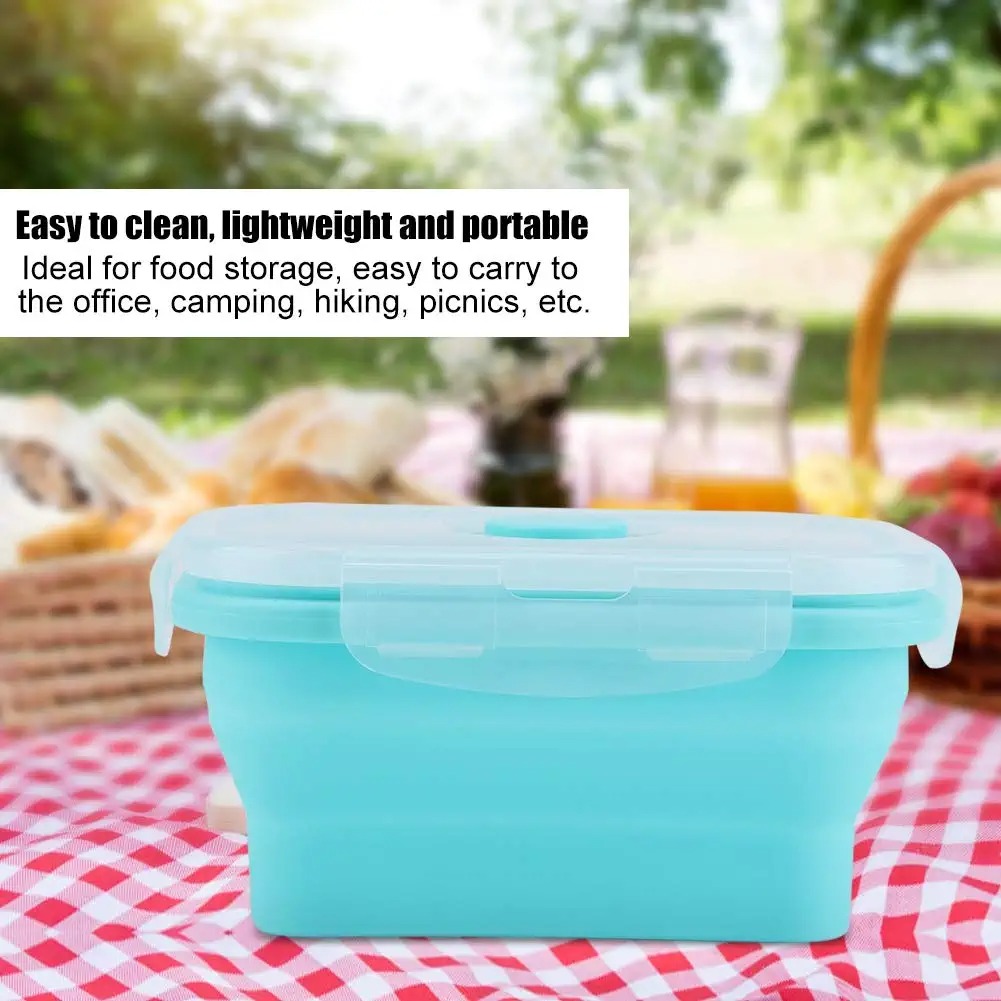 4-rozmiarowy składany silikono – Food Storage Meal Prep recenzja i cena