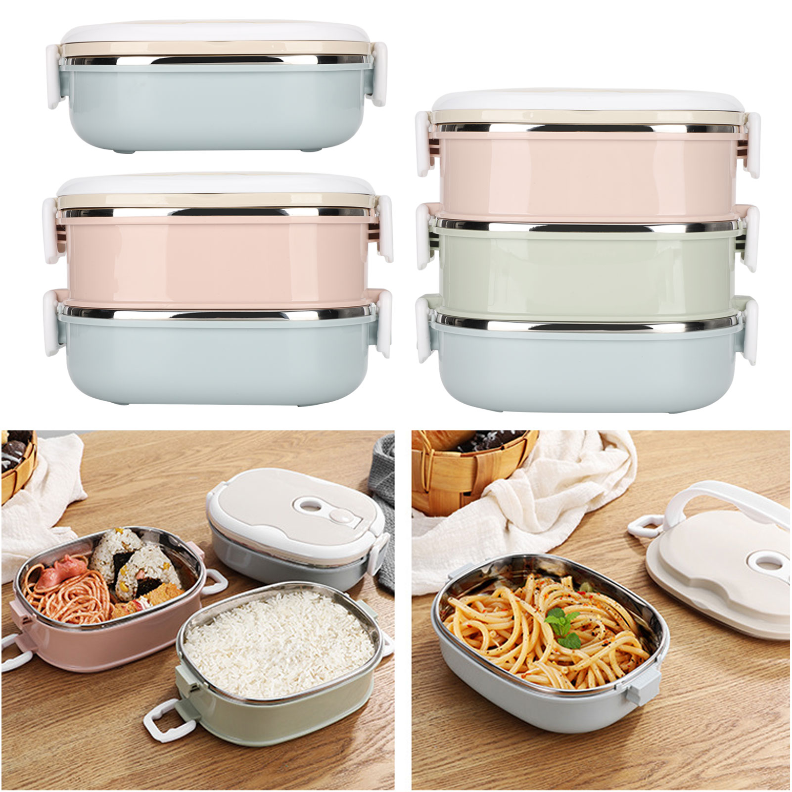 Pojemnik na lunch Lunch Box Pr – Food Storage Utensils recenzja i cena