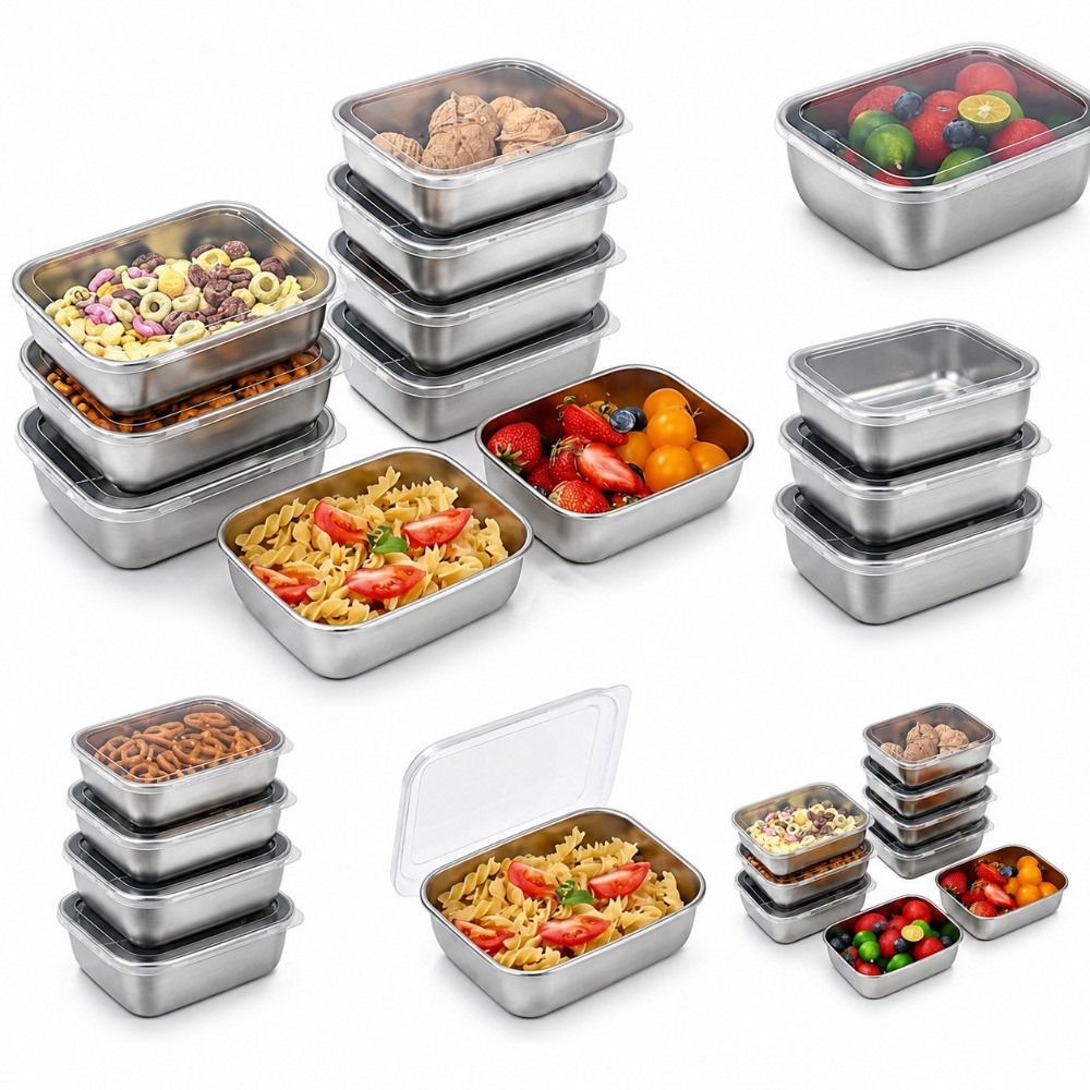6 SZT. Pojemników na żywność z – Food Storage Bowls recenzja i cena