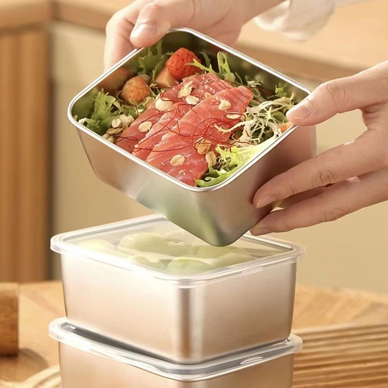 600ml lodówka ze stali nierdze – Food Storage Vault recenzja i cena