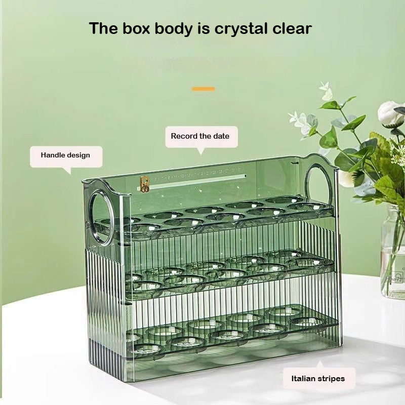 Automatyczny pojemnik na jajka – Food Storage Rack For Kitchen recenzja i cena