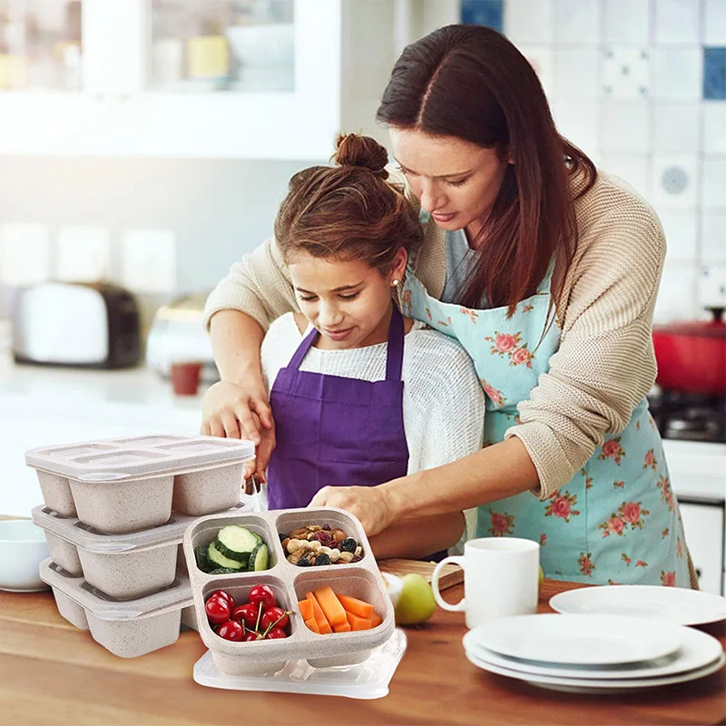 4-siatkowe pudełko do przechow – Food Storage Eco Friendly recenzja i cena