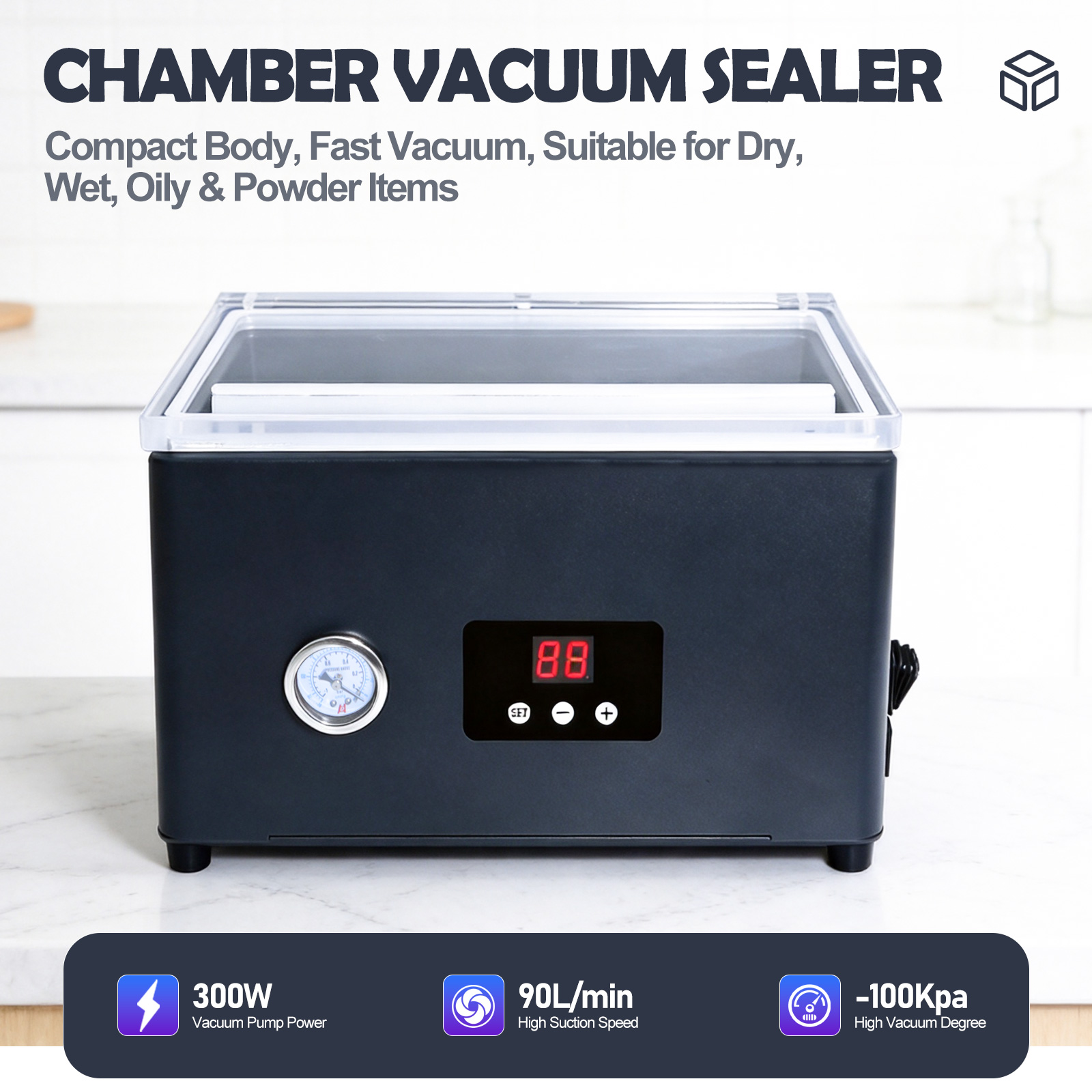 ZM-CVS300 – elektryczna, autom – Food Storage Vacuum recenzja i cena