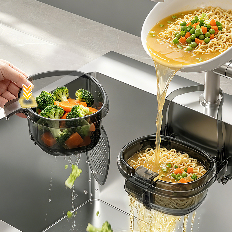 Wiszący kosz ociekowy do zlewu – Food Storage Rack For Kitchen recenzja i cena