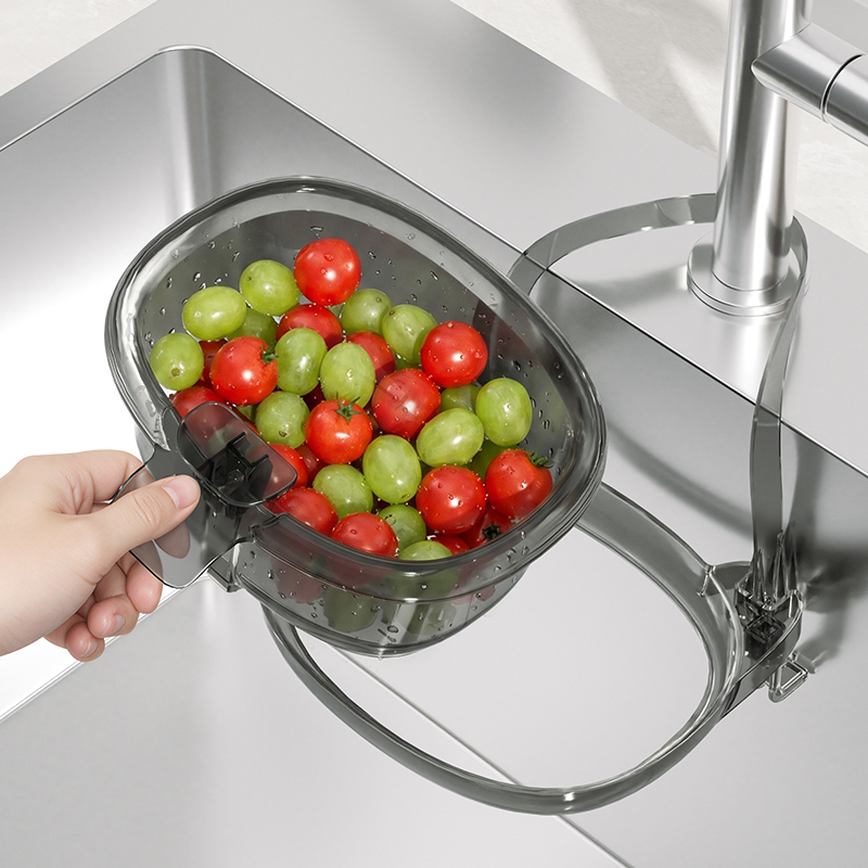 Wiszący kosz ociekowy do zlewu – Food Storage Rack For Kitchen recenzja i cena