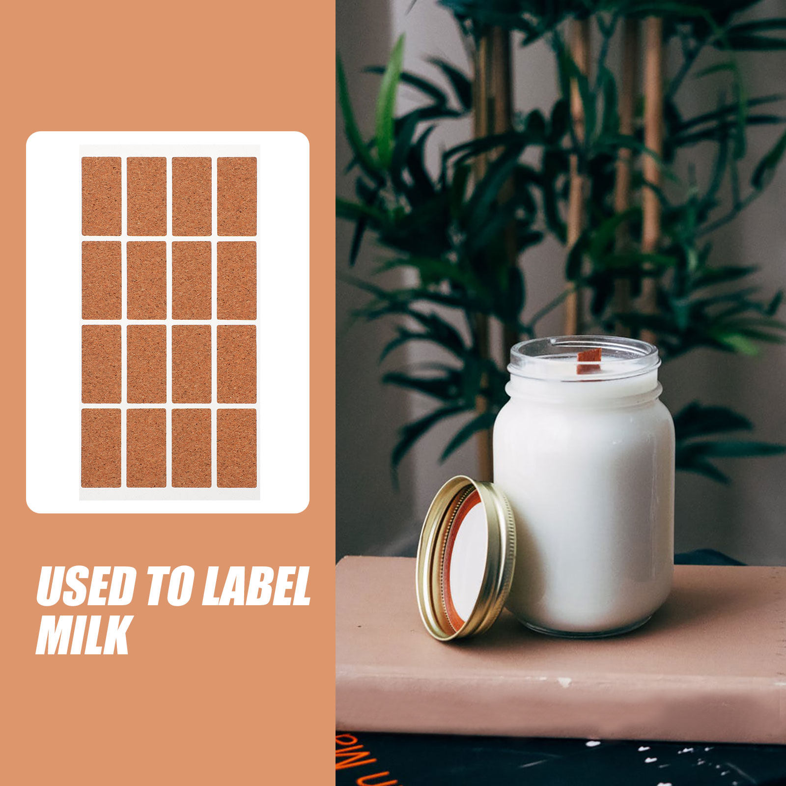 48 sztuk wodoodpornych etykiet – Food Storage Jar Labels recenzja i cena