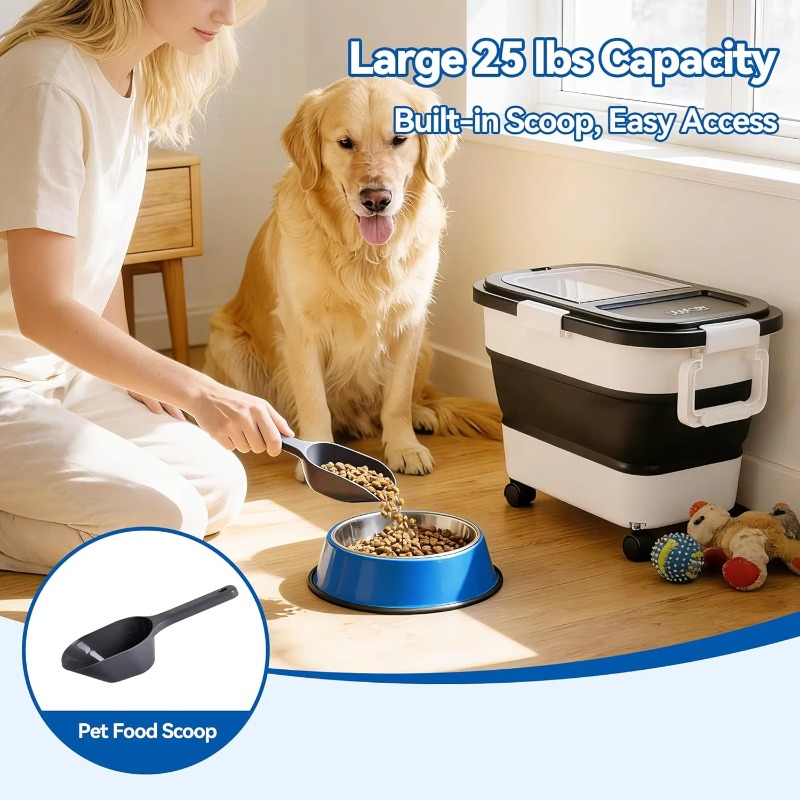Pojemnik na karmę dla psów 20- – Food Storage Bins recenzja i cena