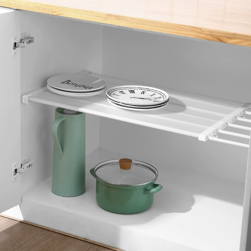 Regał do szafy z regulowanymi  – Food Storage Rack For Kitchen recenzja i cena