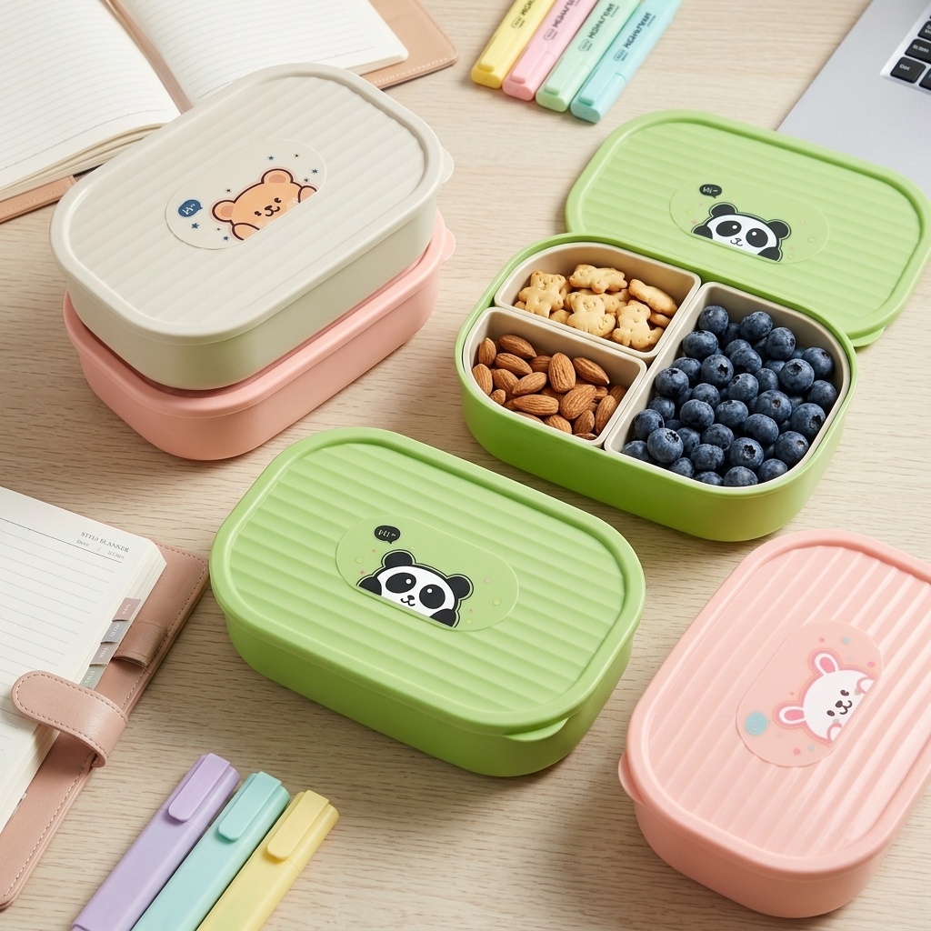Uroczy plastikowy pojemnik na  – Food Storage Utensils recenzja i cena